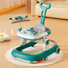 婴儿学步车防O型腿防侧翻多种功能宝宝成长学走路车儿童玩具助步车