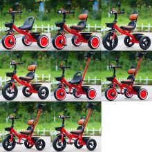 三轮车脚踏车儿童1-3-2-6岁大号宝宝手推车自行车童车小孩玩具车