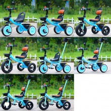 三轮车脚踏车儿童1-3-2-6岁大号宝宝手推车自行车童车小孩玩具车