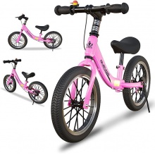 新款儿童平衡车无脚踏自行车2-3-4岁宝宝滑行车学步车滑步车