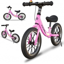 新款儿童平衡车无脚踏自行车2-3-4岁宝宝滑行车学步车滑步车