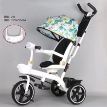 儿童三轮车手推车宝宝脚踏车自行车小孩玩具车溜娃神奇