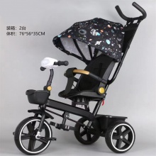 儿童三轮车手推车宝宝脚踏车自行车小孩玩具车溜娃神奇