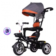 儿童三轮车脚踏车1-3-6岁大号婴儿手推车宝宝自行车童车