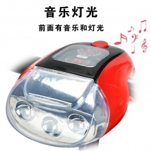 童车三轮自行车音乐灯光婴儿童车三3轮三轮车推把儿童三轮车