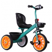 儿童三轮车宝宝车脚踏车自行车童车灯光音乐滑行轻便防侧翻