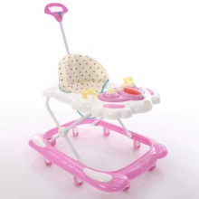 婴儿学步车宝宝学行车带音乐BB助步车带蓬学步车