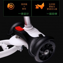 宝宝剪刀车蛙式滑板车儿童1-3-6-12岁可转弯双脚分开四轮大小童孩