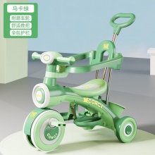 新款多种功能儿童三轮车婴儿手推车宝宝脚踏车1-6岁小孩童车自行车