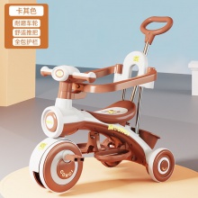 新款多种功能儿童三轮车婴儿手推车宝宝脚踏车1-6岁小孩童车自行车