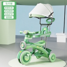 新款多种功能儿童三轮车婴儿手推车宝宝脚踏车1-6岁小孩童车自行车