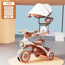 新款多种功能儿童三轮车婴儿手推车宝宝脚踏车1-6岁小孩童车自行车