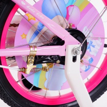 儿童自行车带辅助轮6-12岁小女孩脚踏车公主款公主自行车