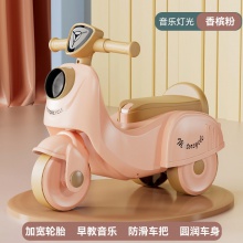 儿童滑行车1-6岁溜溜车宝宝可坐人滑滑车男女摩托车带音乐儿 童车