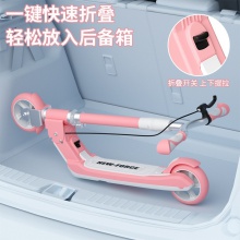 儿童滑板车6-10-12岁大童成人男女孩两轮代步折叠脚踏滑行溜溜车