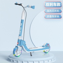 儿童滑板车6-10-12岁大童成人男女孩两轮代步折叠脚踏滑行溜溜车