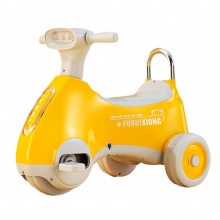 儿童电动摩托车脚踏三轮车二合一宝宝玩具车可滑行童车