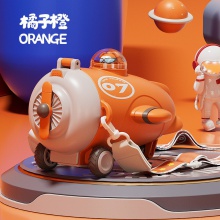 新款高颜值儿童飞机型塑料杯可饮可玩带吸管杯户外便携背带式水杯