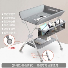 尿布台婴儿护理台新生儿宝宝换尿布台按摩抚触洗澡台多种功能可折叠
