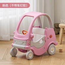 儿童游戏玩具车淘气堡公主车塑料四轮滑行助力学步车幼儿园小房车