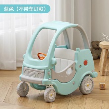 儿童游戏玩具车淘气堡公主车塑料四轮滑行助力学步车幼儿园小房车