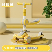 儿童滑板车厂家1-3-6-8岁可坐三合一滑行车女孩男宝宝踏板溜溜车