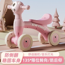 儿童平衡车1-3岁小孩无脚踏溜溜车滑步车婴儿学步四轮宝宝滑行车