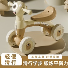 儿童平衡车1-3岁小孩无脚踏溜溜车滑步车婴儿学步四轮宝宝滑行车
