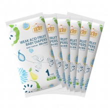 纸尿裤试用装弱酸水果裤梦想家纸尿裤婴儿尿不湿拉拉裤