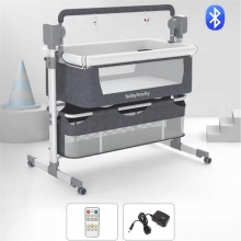 婴儿多种功能电动摇篮摇床摇椅新生儿智能哄娃宝宝床边床睡篮