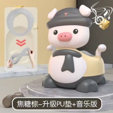 儿童马桶坐便器新款男女宝宝婴幼儿加大尿盆厕所神器带音乐软垫