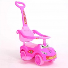 厂家供货带推把带护栏童车儿童溜溜车带音乐1-3岁宝宝扭扭车