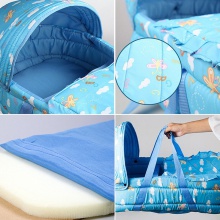 便携式婴儿提篮车载可躺手提篮宝宝摇篮床婴儿床摇篮睡篮