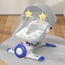 新款婴儿电动摇摇椅宝宝哄娃神奇新生儿多种功能摇篮睡觉安抚摇椅