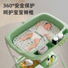 新品新生婴儿护理台多种功能换洗一体式宝宝尿布台可折叠式婴儿摇床
