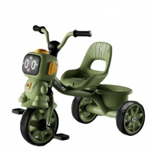 儿童三轮车脚踏车适合1一3岁音乐单车幼儿宝宝手推脚蹬2一6自行车