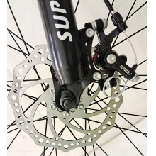 全悬挂山地自行车Mtb自行车盘式制动器年轻男孩采用合金换挡杆铝合金叉