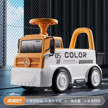 儿童挖掘机滑行工程车可坐人可挖土1-3宝宝滑行车溜溜车工程滑行车