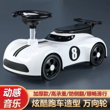 新款1-3岁儿童滑行车小汽车可坐可骑四轮溜溜车玩具车大号