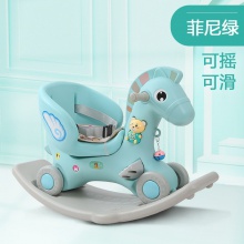 儿童音乐木马儿童摇摇马多种功能儿童摇马两用摇摇车塑料婴儿小木马