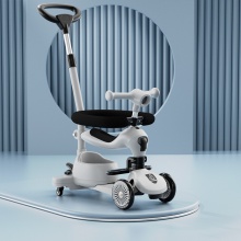 儿童滑板车宝宝0-3-6岁可坐可推可滑行婴幼儿多种功能滑行车遛娃车