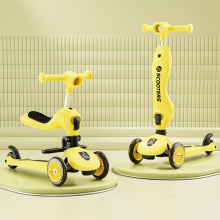 儿童滑板车宝宝0-3-6岁可坐可推可滑行婴幼儿多种功能滑行车遛娃车