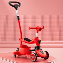 儿童滑板车宝宝0-3-6岁可坐可推可滑行婴幼儿多种功能滑行车遛娃车