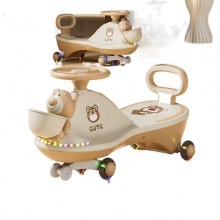 儿童扭扭车溜溜车万向轮男女宝宝1一8岁防侧翻大人可坐摇摆妞妞车