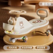 儿童扭扭车溜溜车万向轮男女宝宝1一8岁防侧翻大人可坐摇摆妞妞车