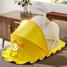 婴儿蚊帐宝宝蒙古包防蚊全罩式可折叠婴幼儿新生儿儿童床无底通用