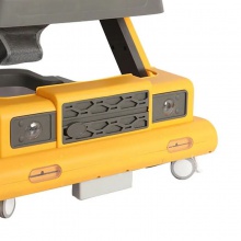 婴儿车轮助行器中国儿童学会走路卡通步行玩具椅音乐儿童助行器带塞子