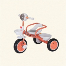 儿童三轮车带后斗护栏1-3岁男女孩脚踏车带音乐灯光自行车童车