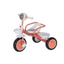 儿童三轮车带后斗护栏1-3岁男女孩脚踏车带音乐灯光自行车童车