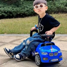儿童手推3岁以上的汽车/带音乐的婴儿摇摆车推把滑行车